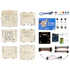 Wood-Kit STEM Robotik Kodlama DIY Mucit Seti - Pi Box Gece Lambası