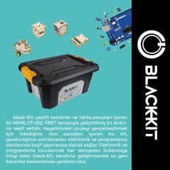 Black-Kit: Arduino Tabanlı Kapsamlı Robotik Kodlama ve Maker Eğitim Seti