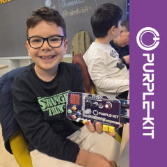 Purple-Kit: Arduino MEGA Tabanlı Profesyonel Robotik Kodlama Eğitim Seti