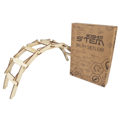 Wood-Kit STEM DIY Mucit Seti - Da Vinci Köprüsü