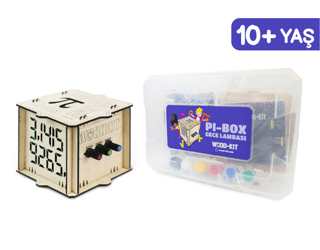 Wood-Kit STEM Robotik Kodlama DIY Mucit Seti